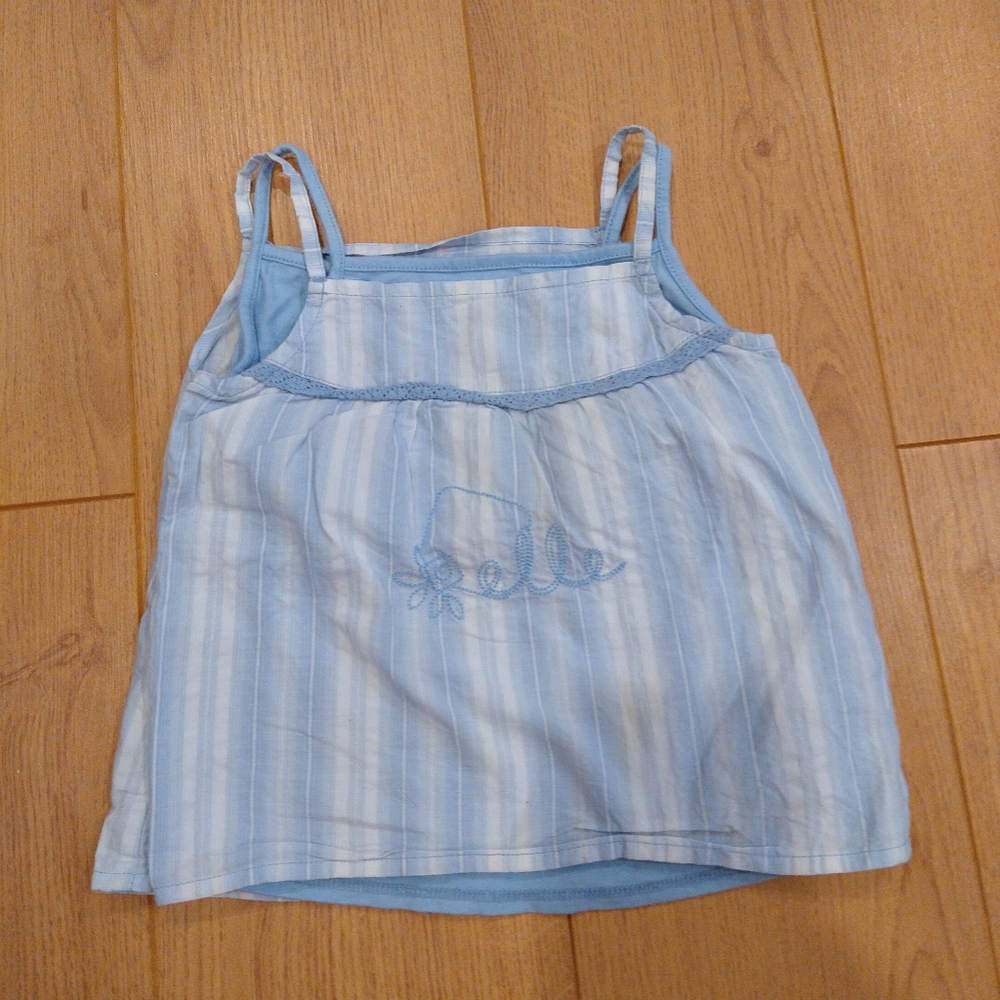 Elle blue tank top